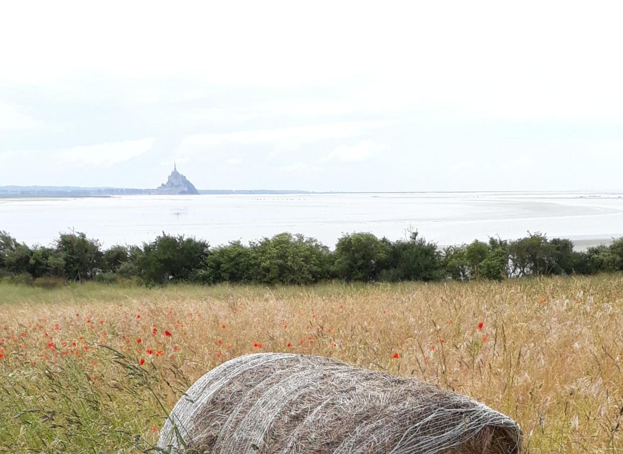 Gîte La Bulle En Baie, proche Mont Saint-Michel, au calme, pour 4 pers Crollon Extérieur photo